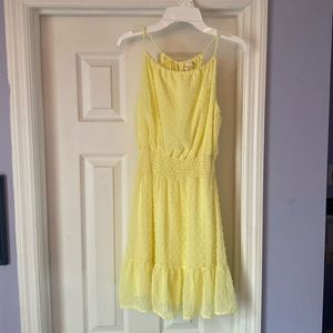Altar'd State Mini Dress - Size Small - Yellow - Worn Once